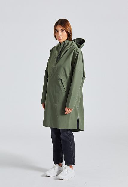 Aalesund Regnponcho Dusty Green